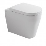 Tutto Evo Wall Faced Pan Toilet white