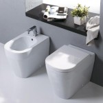 Tutto Evo Wall Faced Pan Toilet with bidet