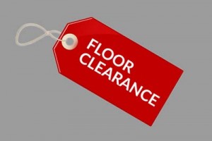 floor clearance