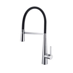Arcisan AR01260 Kitchen Sink mixer with nozzle on black hose